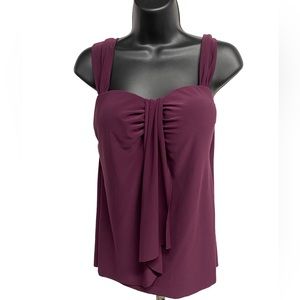 Dreamsuit swim tank top purple size 8 swimsuit bathing suit Tankini top